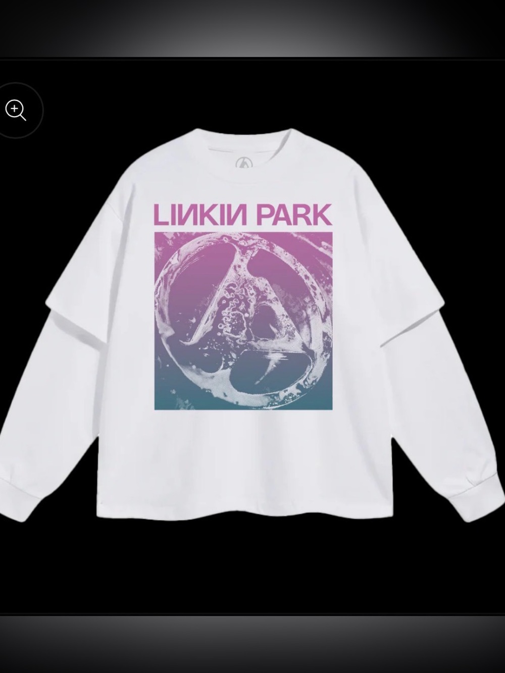 Linkin Park Deluxe Gradient Twofer White XXL NWT IN PACKAGE